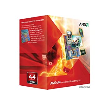 【中古】（非常に良い）AMD A4-Series APUs A4-3300 TDP 65W 2.5GHz×2 AD3300OJHXBOX
