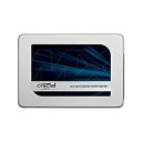【中古】（非常に良い）Crucial Micron製 内蔵SSD 2.5インチ MX300 525GB ( 3D TLC NAND /SATA 6Gbps /3年 )国内 CT525MX300SSD1/JP