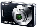 【中古】SONY デジタルカメラ Cyber-Shot(サイバーショット) DSC-W50 ブラック DSC-W50(2)