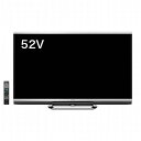 【中古】SHARP AQUOS モスアイパネル搭載 52型液晶カラーテレビ LC-52XL9