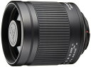 【中古】Kenko 望遠レンズ ミラーレンズ 400mm F8 マニュアルフォーカス フード付 ニコンF用 ブラック フィルム/デジタル一眼対応
