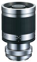 【中古】Kenko 望遠レンズ ミラーレンズ 400mm F8 マニュアルフォーカス フード付属 ソニーαE用 チタン