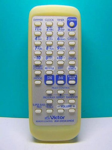 【中古】「非常に良い」ビクター オーディオリモコン RM-SRDX3MDS
