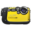 【中古】FUJIFILM デジタルカメラ XP200Y イエロー F FX-XP200 Y