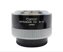 【中古】「非常に良い」Canon MFレンズ EXTENDER FD 2x-A