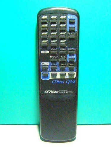 【中古】「非常に良い（無料延長保証）」ビクター オーディオリモコン RM-RXQW3