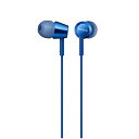 【中古】「非常に良い(無料延長保証)」ソニー(SONY) 有線イヤホン MDR-EX155 : カナル型 ブルー MDR-EX155 LI
