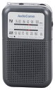 【中古】OHM AudioComm AM/FMポケットラジオ ダークグレー RAD-F127N-H