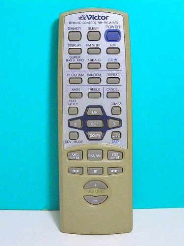 【中古】ビクター オーディオリモコン RM-RXUA5MD