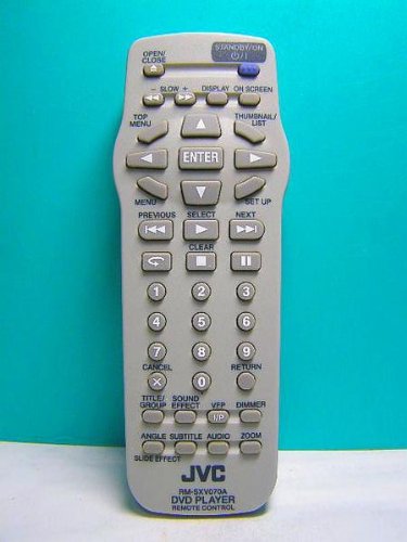 【中古】「非常に良い」ビクター DVDリモコン RM-SXV070A