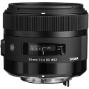 【中古】「非常に良い(無料延長保証)」SIGMA 30mm F1.4 DC HSM | Art A013 | Pentax Kマウント | APS-C/Super35