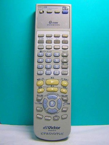 【中古】「非常に良い」ビクター DVD ビデオリモコン 076D0FA010