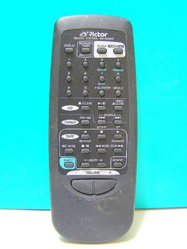 【中古】「非常に良い（無料延長保証）」ビクター オーディオリモコン RM-RXQW5