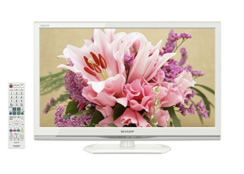 【中古】シャープ 24V型 液晶 テレビ AQUOS LC-24K20-W ハイビジョン 2014年モデル