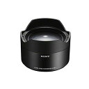 【中古】「非常に良い(無料延長保証)」Sony SEL075UWC 21mm f/2.8-22 ウルトラワイドコンバータレンズ ミラーレスカメラ用 ブラック