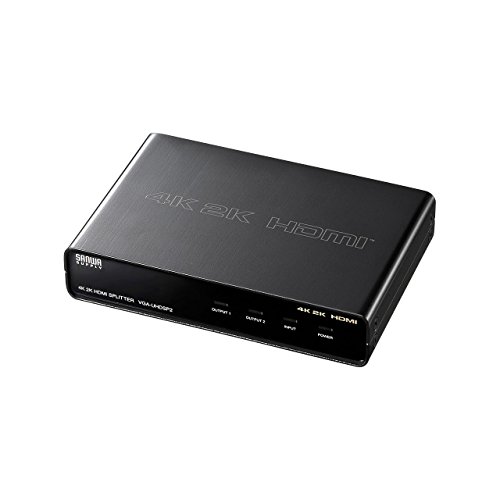 【中古】サンワサプライ(Sanwa Supply) 4K2K対応HDMI分配器(2分配) VGA-UHDSP2