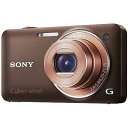 【中古】「非常に良い(無料延長保証)」SONY デジタルカメラ Cyber-Shot(サイバーショット) WX5 (1220万画素CMOS/光学x5) ブラウン DSC-WX5/T(2)