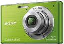 【中古】「非常に良い」SONY デジタルカメラ Cyber-Shot(サイバーショット) W550 (1410万画素CCD/光学x4) グリーン DSC-W550/G(2)