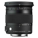 【中古】「非常に良い(無料延長保証)」Sigma Contemporary 17-70mm F2.8-4 DC マクロOS HSMレンズ - ニコンマウント - インターナショナルバージョン (保証なし)