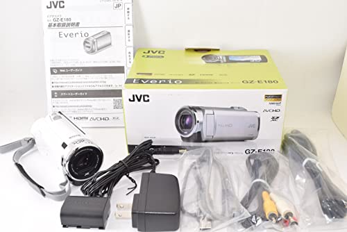 【中古】Everio ハイビジョンメモリームービー GZ-E180-w