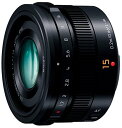 【中古】Panasonic LUMIX G LEICA DG SUMMILUX 15mm / F1.7 ASPH. H-X015 -K (Black) - International Version (No Warran