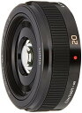 【中古】「非常に良い」Panasonic LUMIX G 20mm / F1.7 II ASPH. H-H020A -K (Black) - International Version (No Warra