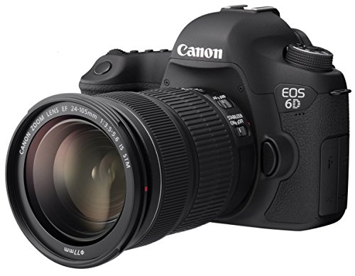 【中古】「非常に良い（無料延長保証）」Canon デジタル一眼レフカメラ EOS 6D レンズキット EF24-105 F3.5-5.6IS STM付属 EOS6D24105ISSTMLK