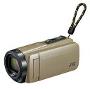 【中古】「非常に良い」JVCKENWOOD JVC ビデオカメラ Everio R 防水 防塵 Wi-Fi 64GB サンドベージュ GZ-RX670-C