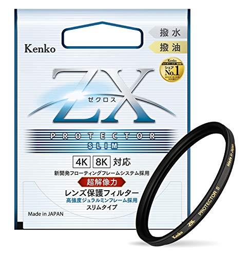【中古】Kenko レンズフィルター ZX プロテクター SLIM 40.5mm 日本製 240335