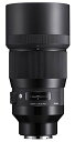 【中古】「非常に良い(無料延長保証)」シグマ(Sigma) SIGMA 135mm F1.8 DG HSM | Art A017 SONY-Eマウント用 ミラーレス(フルサイズ)専用