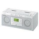 【中古】CDラジオカセットコーダー CFD-W77 W(2)