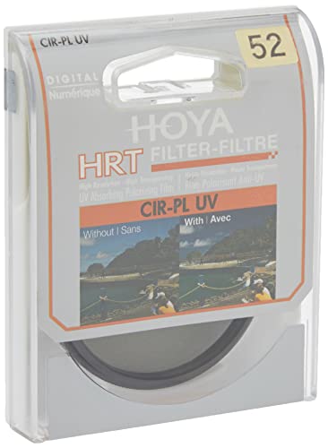 【中古】Hoya 52mm HRT 円型PLポラライザ 多層コーティングガラス製UVフィルター
