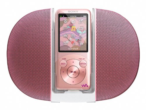 【中古】「非常に良い」SONY ウォークマン Sシリーズ [メモリータイプ] スピーカー付 8GB ライトピンク NW-S754K/PI