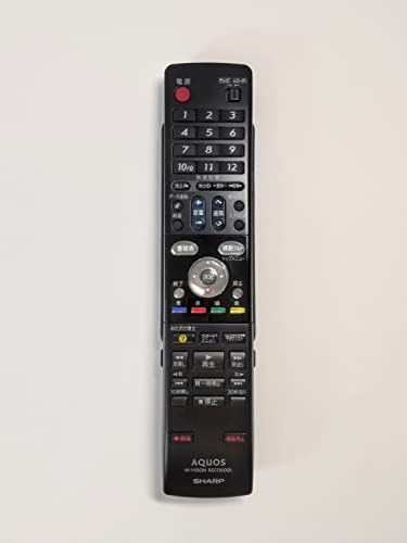 【中古】シャープ DVD DV-ACV52用リモコン送信機 0046380185