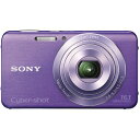 【中古】「非常に良い(無料延長保証)」SONY Cyber-Shot(サイバーショット) W630(1610万CCD/光学x5)バイオレット DSC-W630/V(2)