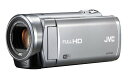 【中古】「非常に良い(無料延長保証)」JVCケンウッド JVC ハイビジョンメモリームービー Everio GZ-EX250 16GB Wi-Fi搭載 シルバー GZ-EX250-S