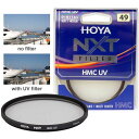 【中古】Hoya 49mm UVヘイズ NXT HMC フィルター