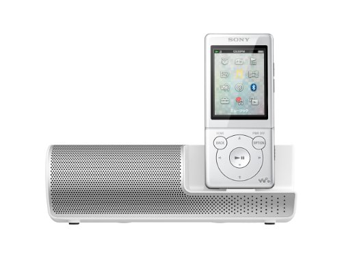 【中古】「非常に良い」SONY ウォークマン Sシリーズ [メモリータイプ] スピーカー付 8GB ホワイト NW-S774K/W