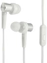 【中古】「非常に良い(無料延長保証)」ソニー イヤホン MDR-XB55AP : カナル型 リモコン・マイク付き/ハンズフリー通話可能 グレイッシュホワイト MDR-XB55AP W