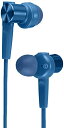 【中古】ソニー 有線イヤホン 重低音モデル MDR-XB55 : カナル型 ブルー MDR-XB55 L(2)