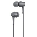 【中古】ソニー イヤホン h.ear in 2 IER-H500A : ハイレゾ対応 カナル型 リモコン・マイク付き 2017年モデル ペールゴールド IER-H500A N