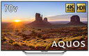 【中古】シャープ 70V型 液晶 テレビ AQUOS LC-70US4 4K 2017年モデル