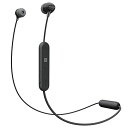 【中古】ソニー ワイヤレスイヤホン WI-C300 : Bluetooth対応 最大8時間連続再生 マイク付き 2018年モデル レッド WI-C300 R