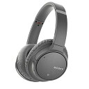 【中古】ソニー ワイヤレスノイズキャンセリングヘッドホン WH-CH700N : Amazon 搭載 Bluetooth対応 最大35時間連続再生 マイク付き 2018年モデル グレー WH-CH700N H
