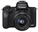【中古】Canon ミラーレス一眼カメラ EOS Kiss M 標準ズームキット ブラック EOSKISSMBK-1545ISSTMLK(2)
