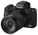 【中古】「非常に良い(無料延長保証)」Canon ミラーレス一眼カメラ EOS Kiss M 高倍率ズームキット ブラック EOSKISSMBK-18150ISSTM(2)