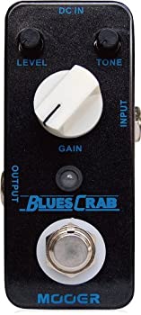 【中古】(非常に良い)MOOER ムーアー エフェクター ブルース系オーバードライブ Blues Crab (国内)