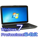 【中古】ノートパソコン DELL Latitude E5530(Windows7 Pro 64bit・Core i5・8GB・SSD・USB3.0・テンキー付)