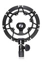 【中古】（非常に良い）Auphonix ショックマウント Blue Yeti and Snowball マイク用 ブラック Shock Mount black