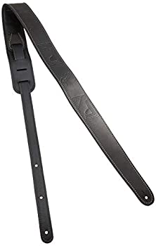 【中古】（非常に良い）Fender フェンダー ギターストラップ Fender Monogram Leather Strap - BLK